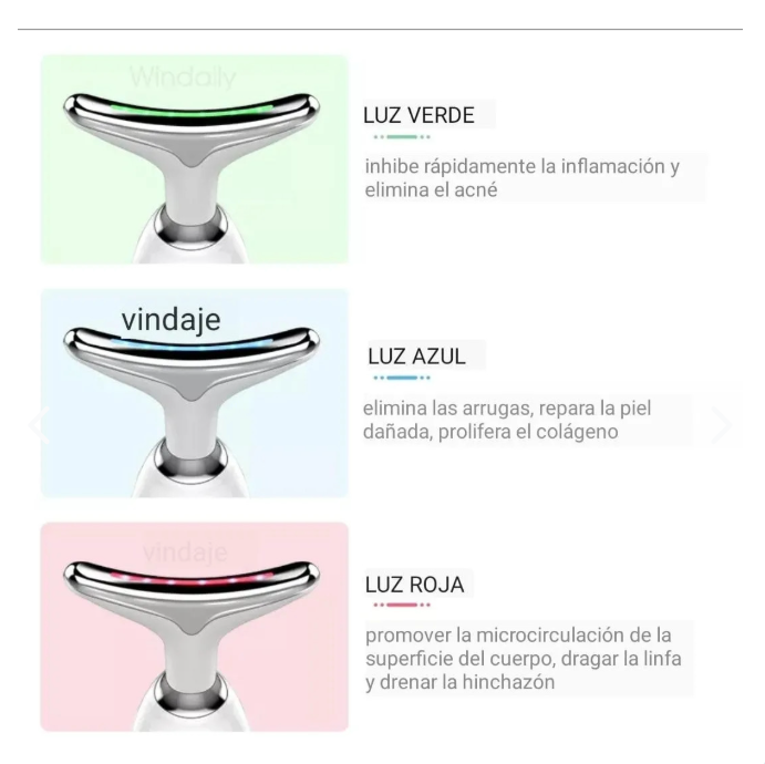 Masajeador Facial reductor de arrugas